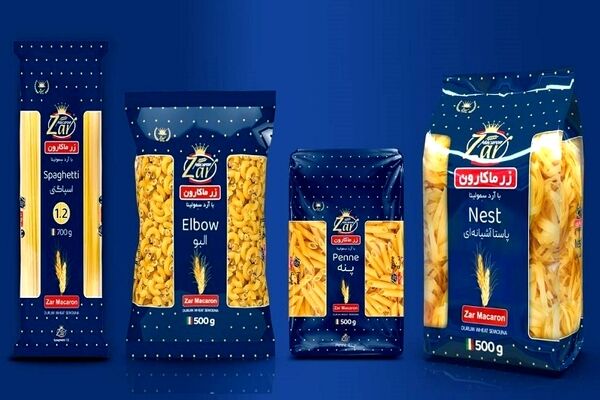 روند صعودی فروش ماکارونی‌های زر ماکارون