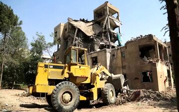 آغاز عملیات آواربرداری خسارات جنگ