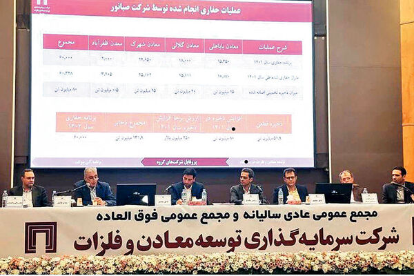 هدف‌‌‌گذاری «سرمایه‌گذاری توسعه معادن و فلزات» برای سود یک میلیارد دلاری