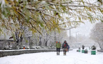هشدار هواشناسی نسبت به بارش برف و باران شدید در تهران