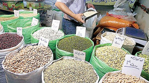 افزایش ۱۳۴درصدی قیمت حبوبات