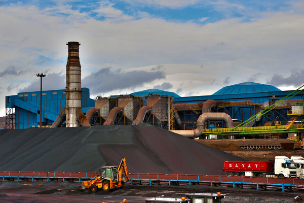افزایش تولید کنسانتره در فولاد سنگان
