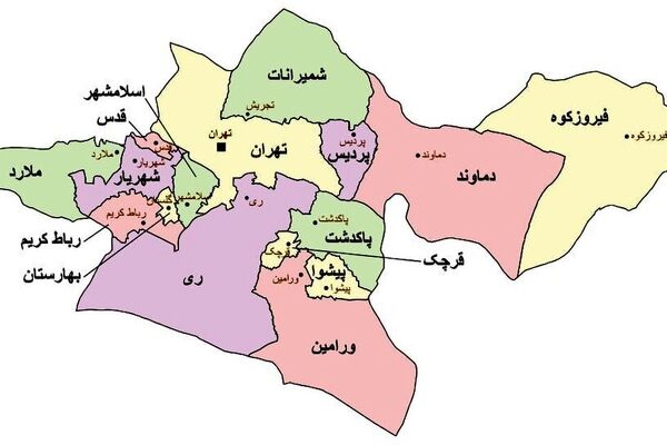 ورامین؛ مرکز احتمالی استان تهران شرقی