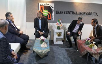 میزبانی شرکت سنگ آهن مرکزی از چهره‌های صنعتی و معدنی کشور
