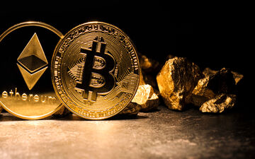 قیمت طلا افزایش یافت / عبور بیت کوین از مرز 25 هزار دلار