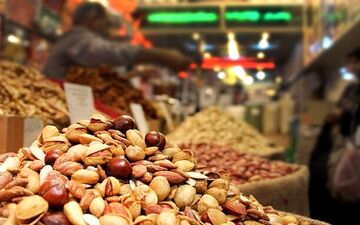  افزایش 30 تا 50 درصدی قیمت فندق و بادام /کاهش تولید برخی اقلام آجیل